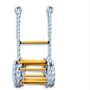 구조용사다리 탈출용 밧줄 사다리 40m 거리 줄사다리5m 40간격 비상대피