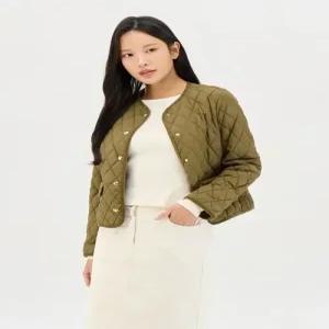 topten 여성) ON AIR 발열 퀼팅 재킷MSE4JP2705