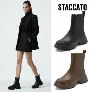 [롯데백화점]스타카토 [딜크릿] 여성앵클부츠 THICK2_EFU42_3COLOR