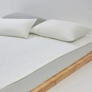 JAJU 자주 피그먼트 패드 신혼 침대 침구 Q 화이트