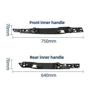 자동차 악세사리 좌우측 도어 내부 손잡이 커버 51419160851 2008-2015 BMW 7 시리즈 F01 F02용