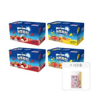 카프리썬 사과 200ml, 10입 , 2개 + 오렌지망고 200ml, 10입 , 2개 (총 40개) + 증정 (색연필 & 스티커 굿즈, 1개)