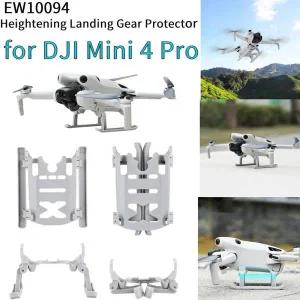 접이식 높이 강화제 높이기 랜딩 기어 보호대 확장 랜딩 드론 액세서리 DJI Mini 4 Pro에 맞는 기어