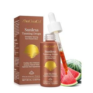 브론징 마실 몸을 태닝 위한 글로우 얼굴과 모든 선리스 구강 태너 있는 보습 피부를 선키스