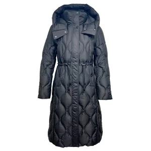 [데시데](마산점)드로우 스트링 후드 퀼팅 점퍼 DOW416