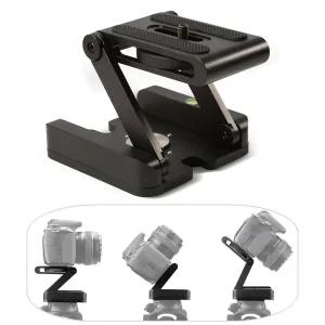 알루미늄 폴딩 Z형 메탈 플레이트 수평계 삼각대 DSLR카메라부품 액션캠나사 스크류 어댑터 캡아답타 고프