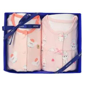 [갤러리아] (압소바출산,백일,돌,유아내의세트)도도내의(핑)+투비내의세트(A1A-10386SET)