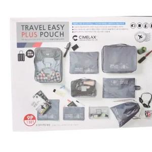 트레블 이지플러스 파우치세트(9종) 여행용 가방 정리 보관 세면 화장품