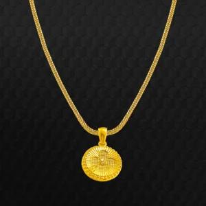 153골드 [최신]24K 순금 GDI 106 선레이 클로버 펜던트 분리형 폭스체인 목걸이 18.75g(5돈) (체인3돈+펜던트2돈)  - 기타중량및 팔찌는 검색