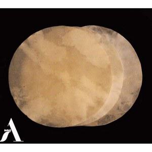 원형 평평한 14인치 위한 젬베 안나피가 드럼 않은 조각 염소 자연스러운 덤벡을 가죽 태닝하지