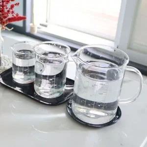 유리 계량컵 요리 계량 눈금 컵 드립서버 저그 활용_23494232