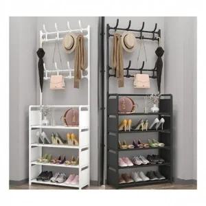 키밍 철제 스탠드 행거 4단 5단 옷걸이 신발장 조립식_23494289