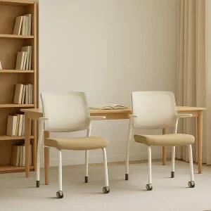 아트박스/인터데코 이동이 편한 집중력 의자 책상 학원 회의실 WB666