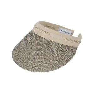 [헬렌카민스키] 25FW 여성 비앙카 바이저햇 이클립스멜란지네츄럴로고 HAT50265 ECLIPSEMELANGENAT