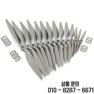 2PCS Gemfan 모양 12x8/13x6.5/14x7/15x8/16x8/17x8/17x10 RC 비행기 글라이더 항공기 용 나일론 전기 프로