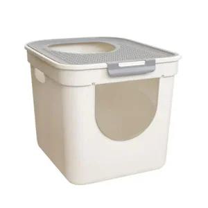 [셀러에이드]초대형 고양이 화장실 후드형 모래삽 포함 뚱냥이 다