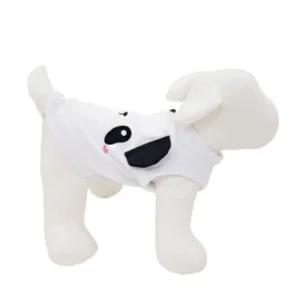 화이트 팬더 티 - M애완견간절기옷 강아지반팔 반려 봄옷 용품 셔츠 강아지간 견간