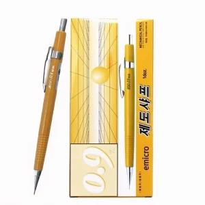 0.9 제도 샤프 12개 문구 필기구 세트 수능 학용품학생 선물용 고급 학생용 필기용