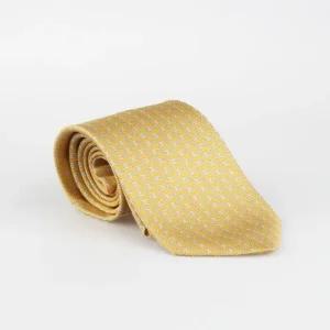 페라가모 간치니 프린트 실크 넥타이 35 1217 0778574