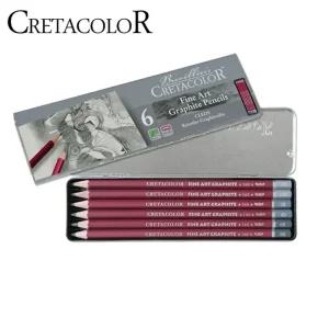 전문가용 미술연필 CLEOS 6종 set 160 25흑연 스케치 드로잉 크로키용 고급 용품 연심