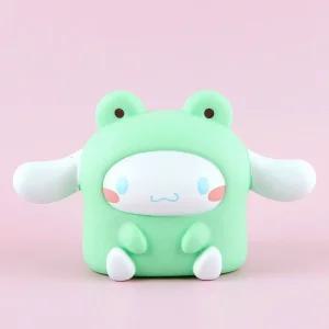 시나모롤 쓰담쓰담 행운 저금통피규어 규어 캐릭터팬 통중 통소 미니 데스크