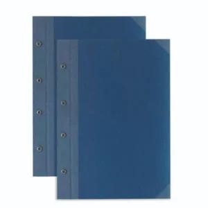 [셀러에이드]고급 종이 청표지 A4 좌철 청색 서류철 문서 파일철