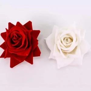 헤어삔 아동머리핀 중 집게삔 머리핀 장미 (49jr8)