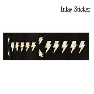 AC DC Signature Bolt-WS Light 악기스티커 장식 데코 꾸밈 기타 소품