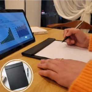 A4 오픈형 인조가죽 자석 클립 홀더 결제판 받침대 보드 서류 문서 학교 사무용영수증 메모 상사선물 결제