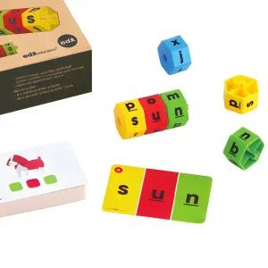 비지플레이-매치앤스펠 56508 유아 영어 파닉스 단어 놀이 알파벳 단어 퍼즐 교구