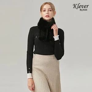 [NS홈쇼핑][최초가 130000원] 진도 Sheborn 밍크니팅머플러 (K5W1AM71)[35550325]