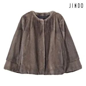 [NS홈쇼핑]진도 Elfee 베이직 풀스킨 유색 밍크 자켓 (K9W3EJ27_)[35550348]
