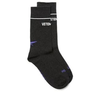 [베트멍][명품] 베트멍 리복 여성 로고 프린팅 펄 양말 삭스 CX4541