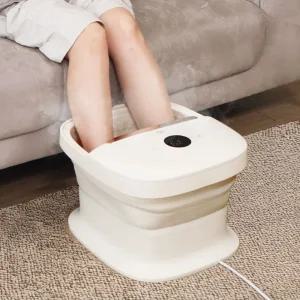 오아 폴딩풋스파 접이식 족욕기 습식 족욕통 발 지압 버블 족욕 가정용 족탕기 수족냉증