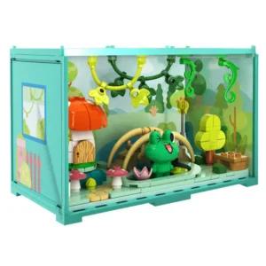 오타마톤 블록 퍼즐 장난감 수집품 라인프렌즈 레너드