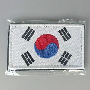 [콩심팥심]대한민국 태극기 와펜 패치 찍찍이 의류 가방 모자