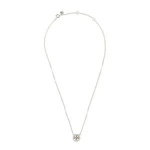 [토리버치][명품] 토리버치 53420 042 크리스탈 텔리킷 실버 목걸이