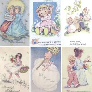 다꾸용품 다꾸용 황산지 데코 소녀 그림 종이 다이어리꾸미기 다이어리데코 다꾸용품