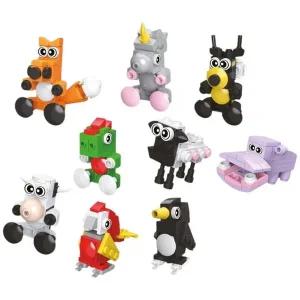 [셀러에이드]입체 블럭 애니멀랜드 10종 조립완구 미니 나노블럭 장난감