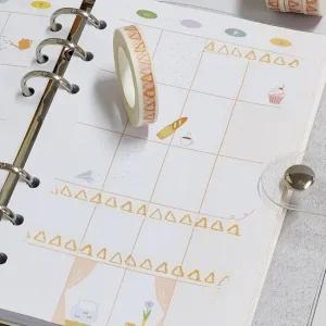 종이테이프 다꾸 선물포장 마킹 라인 표시 스티커 다이어리꾸미기 다이어리데코 다꾸용품