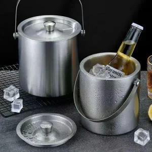 [셀러에이드]아이스버킷 와인 얼음통 쿨러 샴페인 칠러 바스켓 양주