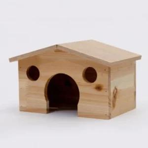 4B 우드 하우스 - 고슴도치 고슴도치집 용품 소품 동물 애완