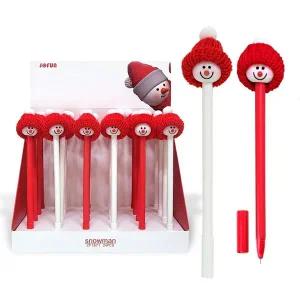 [셀러에이드]중성펜세트 눈사람디자인 볼펜세트 디자인중성펜세트