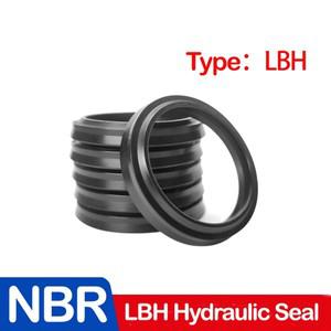 NBR LBH 타입 방진 방사형 유압 도장 니트릴 고무 샤프트 피스톤 로드 씰링 링 개스킷 IDxODxTHK