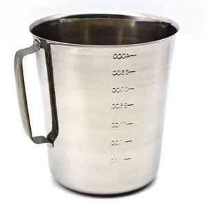 국산 스텐 계량컵 제빵 계량컵 비커 용량컵 4000cc 베이킹계량컵