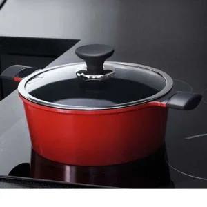 라체나 인덕션 전골냄비 가정 찌게 양수 냄비 24cm 직화냄비