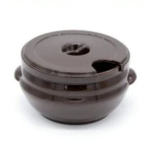 [셀러에이드]소금 현관 옹기 미니 단지 항아리 5호 수저 미포함 큰항아리