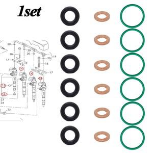 인젝터 깍지 구리 개스킷 O링 도장 키트 볼보 호환 C30 S80 II V40 크로스 컨트리 해치백 밴 아우디 호환