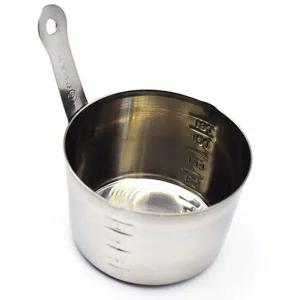 국산 스텐 계량컵 제빵 계량컵 비커 용량컵 200ml 숏 베이킹계량컵