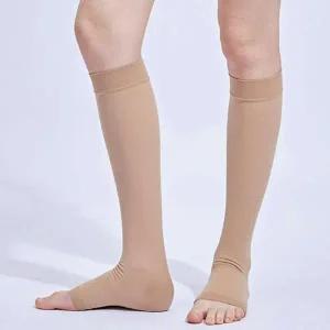 [콩심팥심]서포팅 오픈토 종아리 압박밴드 XL 압박스타킹